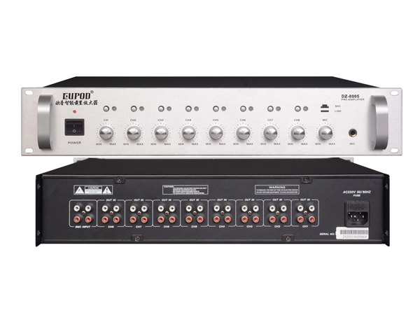 八通道前置放大器