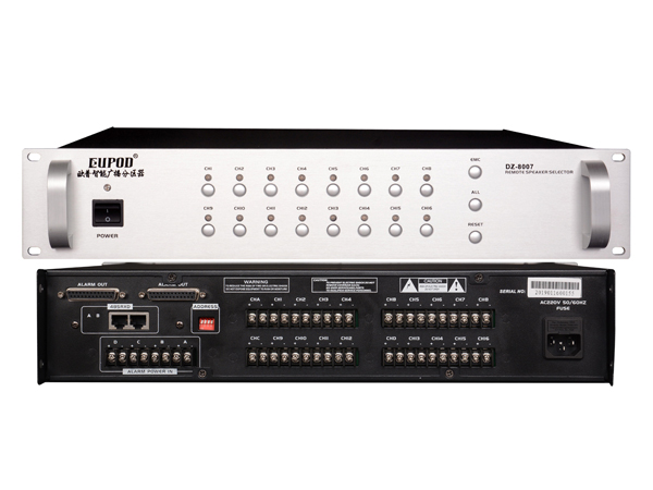 受控十六分区寻呼矩阵器