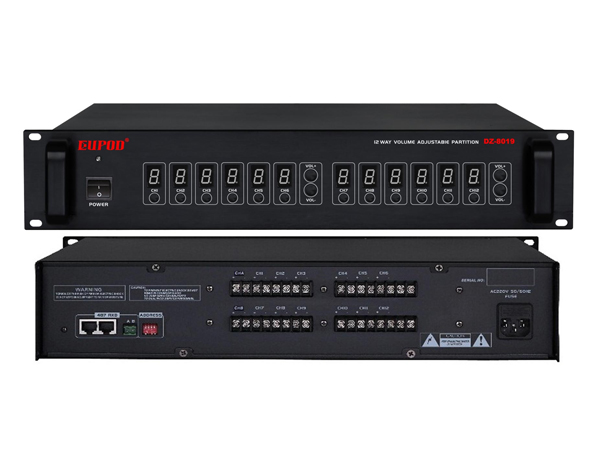 受控十二路分区器